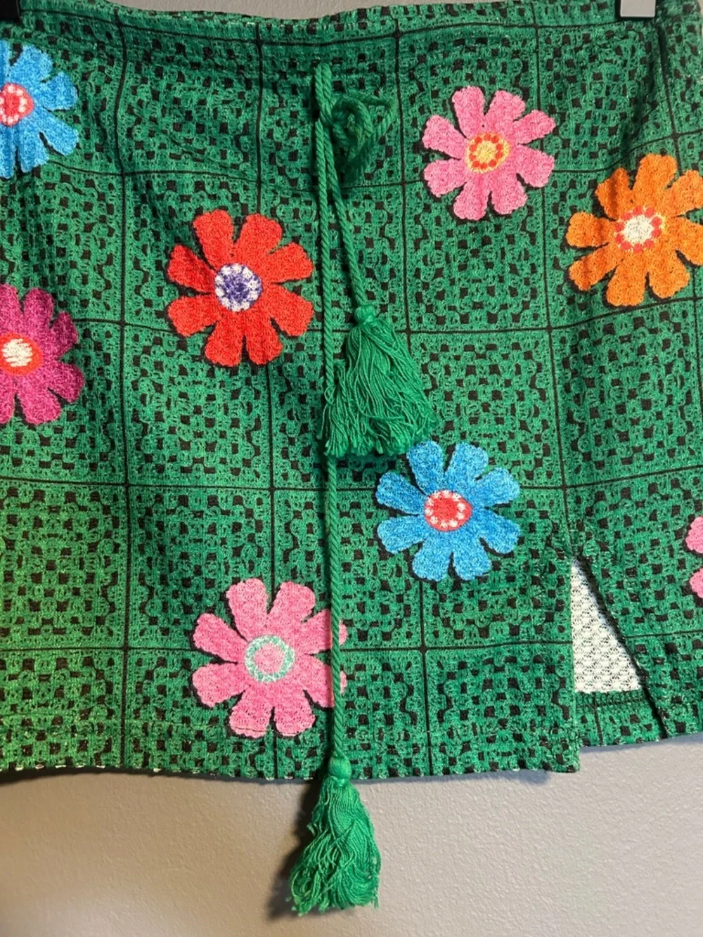 SHEIN NWT Floral Mini Skirt - Picture 3 of 6